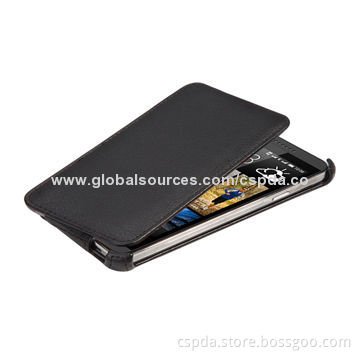 Flexible Price Heat-setting Flip Mobile Phone Case for HTC Desire 816, Different Colors Available